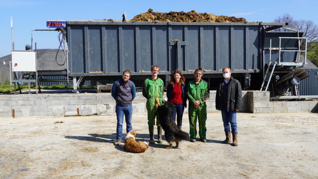 visite méthaniseur migneaux mars 2021 
