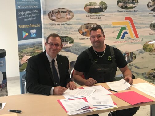 Signature aides aux entreprises