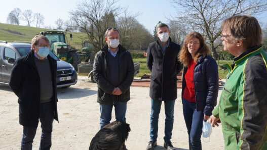 visite méthaniseur migneaux mars 2021 