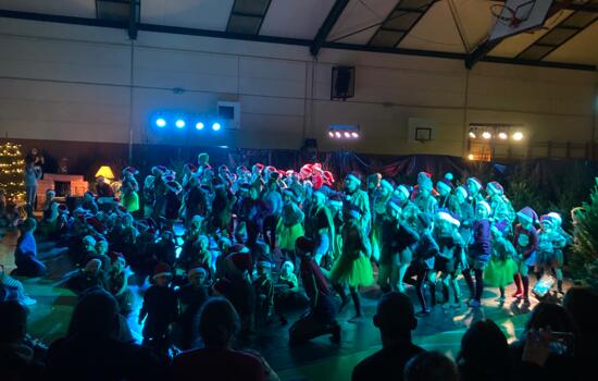 photo spectacle dans noël