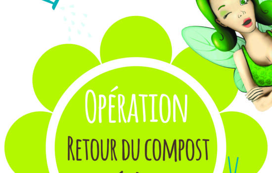 Affiche de l'action Retour du compost en déchèterie 20è édition