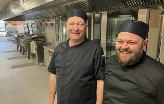 les cuisiniers de la cuisine centrale