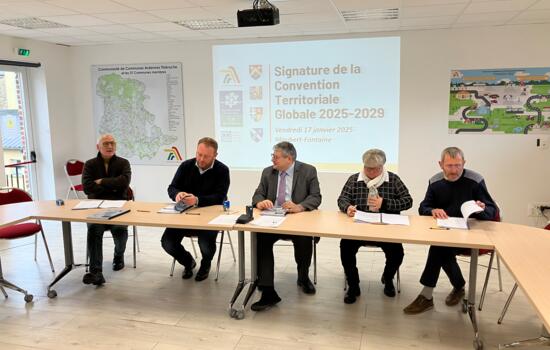 photo des signataires