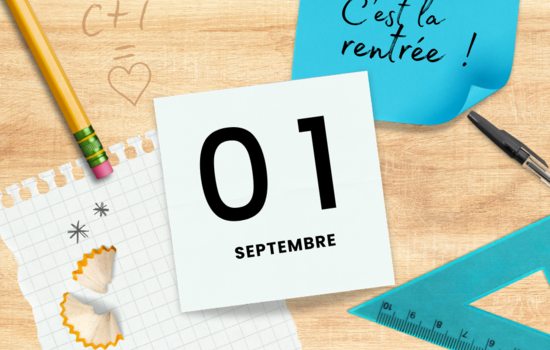 image symbolisant la rentrée des classes