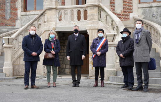 Visite du préfet Lamontagne 18 mars 2021